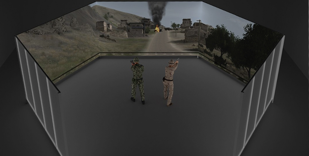 Multi-Screen Advance Training Shooting Simulator (ATSS)